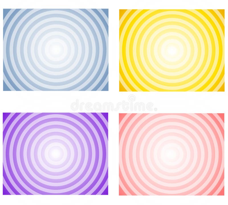 Gradient Radial Spring Backgrounds