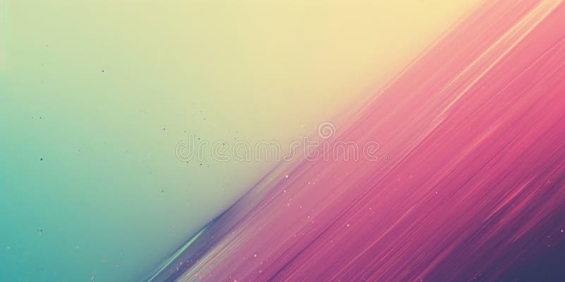 Gradiente pastello con diagonale di colore rosa e di torsione e particelle galleggianti generate