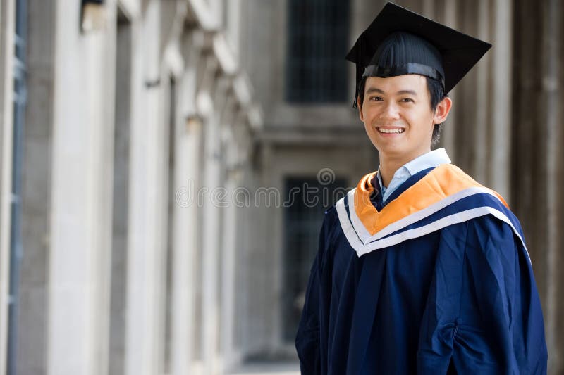 graduation attire men