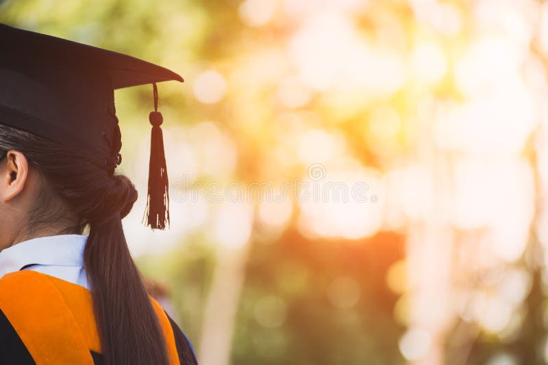 Back view of Graduates during commencement. Concept education congratulation in University. stock photos Back view of Graduates during commencement. Concept education congratulation in University. stock photos