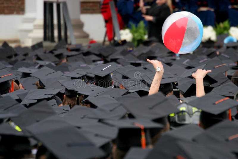 Graduation ceremony royalty free stock photography