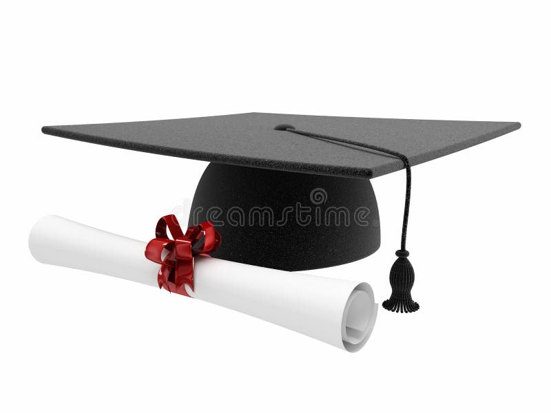 Graduation concept stock illustration