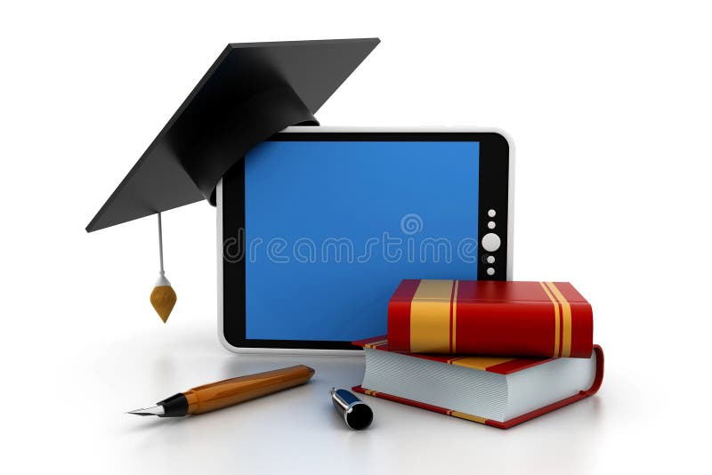 Graduation concept stock illustration