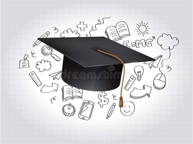 Graduation Concept Vector Illustration vector illustration
