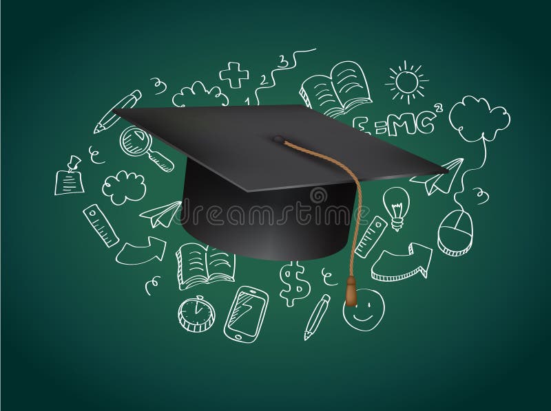 Graduation Concept Vector Illustration vector illustration