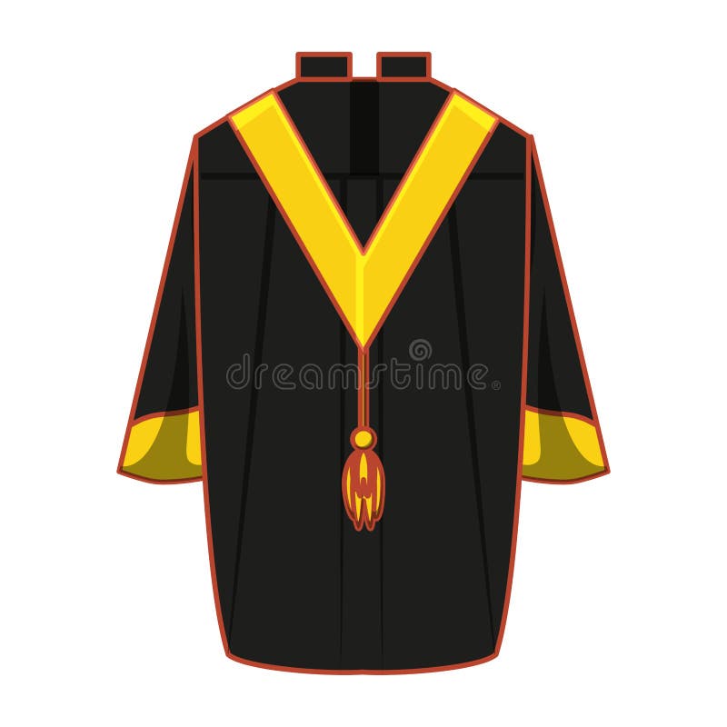 Man in Blue Graduation Gown with Black and Yellow Scarf · Free Stock Photo