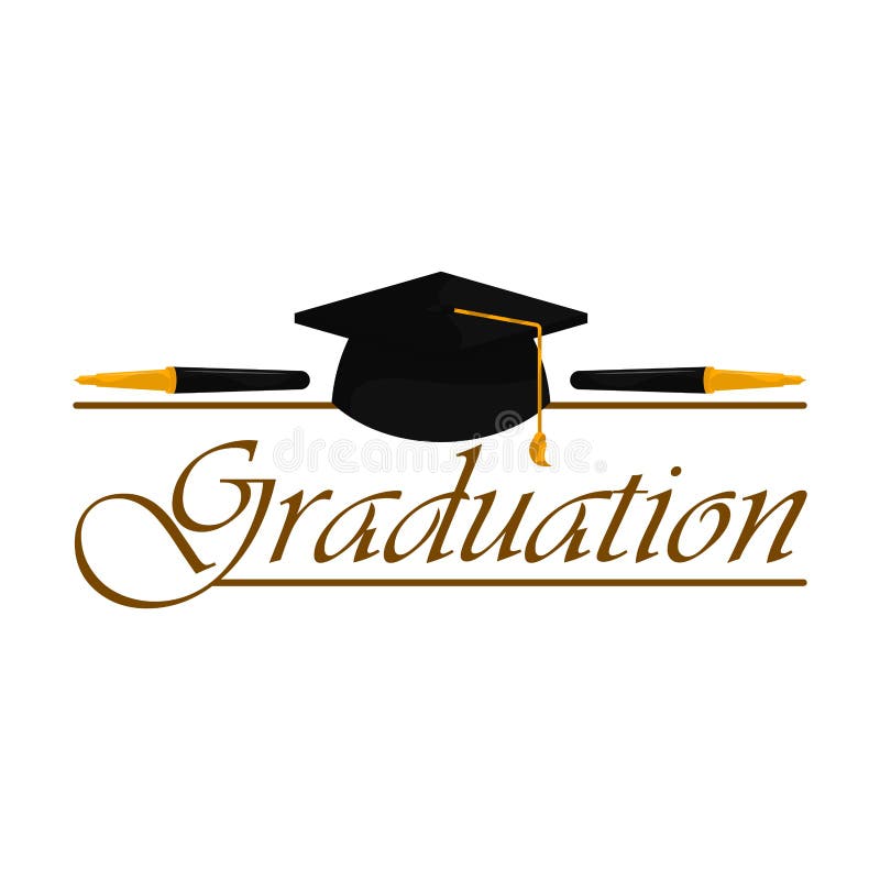 Graduation Objects Illustration Stock Vector - Illustration of graduate ...