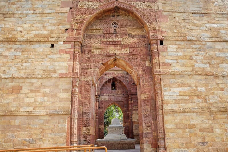 Tomb of Iltutmish in Delhi, India. It is a tomb that forms of the Qutab complex, a UNESCO World Heritage Site. Tomb of Iltutmish in Delhi, India. It is a tomb that forms of the Qutab complex, a UNESCO World Heritage Site