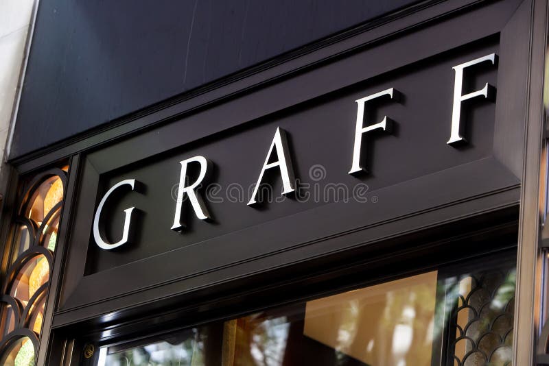 Graff diamantlager arkivbild Graff diamantlager arkivbild