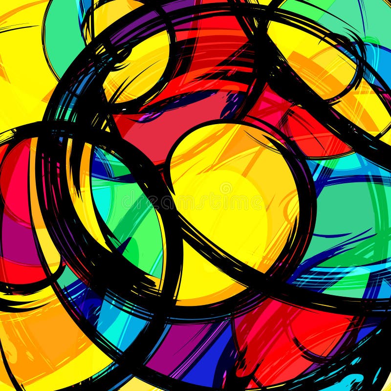 Graffiti Abstracte mooie kleurrijke achtergrond grunge textuurillustratie royalty-vrije illustratie Graffiti Abstracte mooie kleurrijke achtergrond grunge textuurillustratie royalty-vrije illustratie
