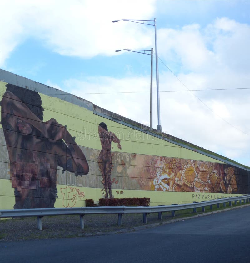 Graffiti Art, Wall in San Juan, Puerto Rico stock image Graffiti Art, Wall in San Juan, Puerto Rico stock image