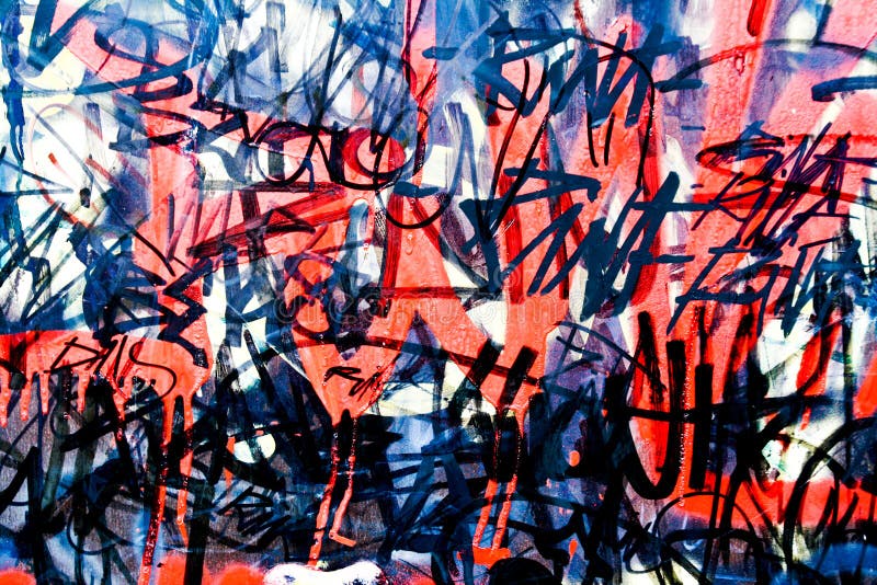 Graffiti auf der Wand lizenzfreie stockbilder Graffiti auf der Wand lizenzfreie stockbilder