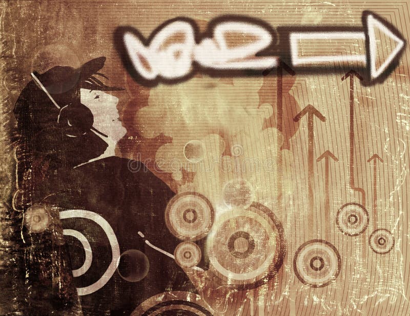 Graffiti grunge Hintergrund vektor abbildung Graffiti grunge Hintergrund vektor abbildung