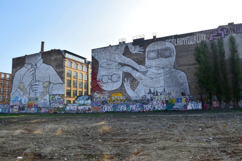 Graffiti in the Kreuzberg district, Berlin