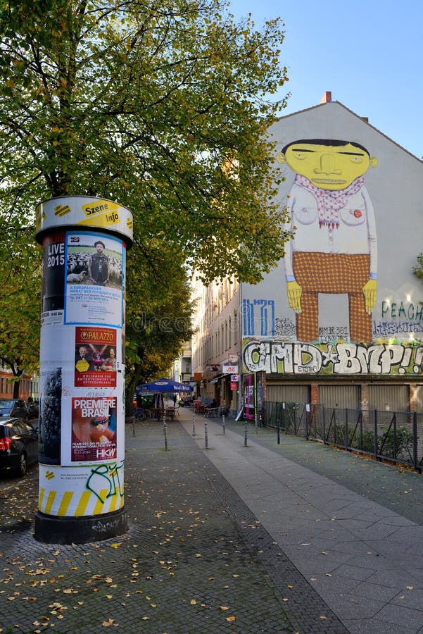 Graffiti in the Kreuzberg district, Berlin