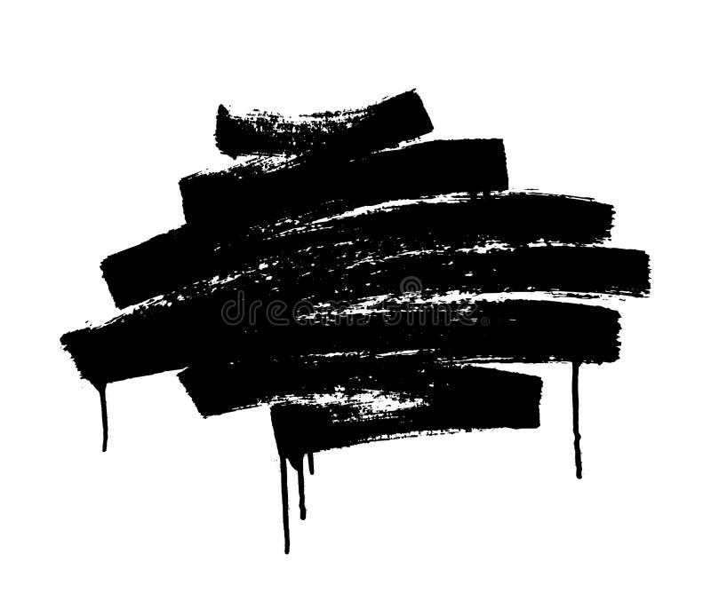 Graffiti spray banner. Abstract graphic spray paint frame. royalty free illustration