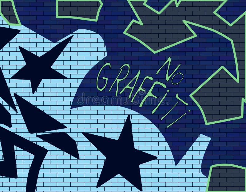 Graffitti Wall vector illustration