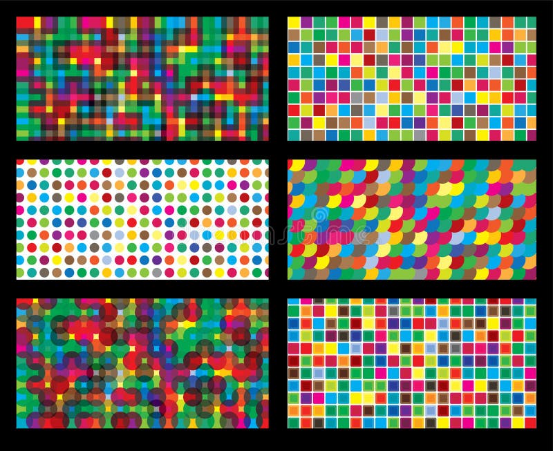 Grafico di vettore ripetitivo senza cuciture geometrico del fondo variopinto royalty illustrazione gratis Grafico di vettore ripetitivo senza cuciture geometrico del fondo variopinto royalty illustrazione gratis