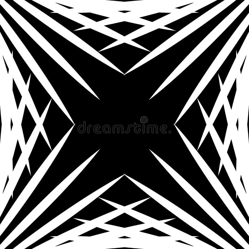 Squarish geometric graphic made of pointed lines. Edgy geometric pattern of random intersecting straight lines. - Royalty free vector illustration. Squarish geometric graphic made of pointed lines. Edgy geometric pattern of random intersecting straight lines. - Royalty free vector illustration