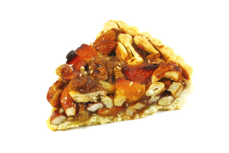 Grafico a torta di pecan con le noci e la caramella Assorted fotografia stock libera da diritti Grafico a torta di pecan con le noci e la caramella Assorted fotografia stock libera da diritti