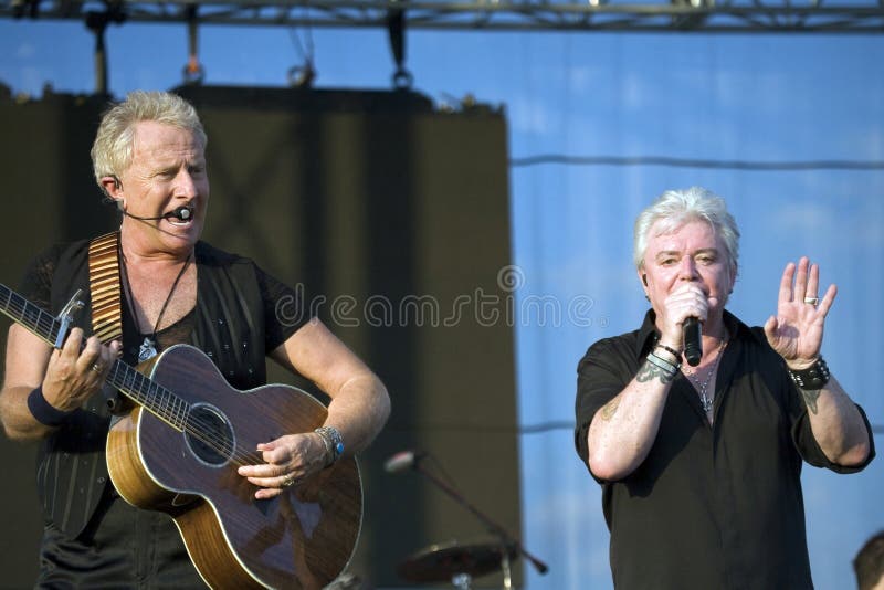 Graham Russell and Russell Hitchcock Air Supply Editorial Stock Image