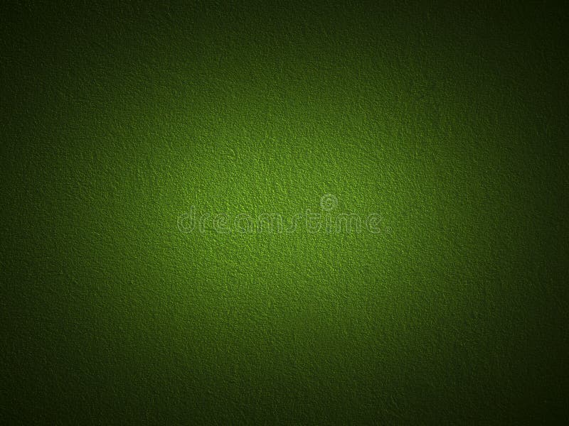 Grain dark green paint wall