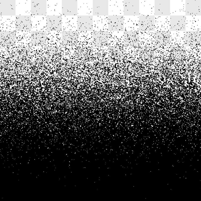 Grain Gradient Vector Transparent Background Black And White Old Noise Texture Grainy Backdrop Effect Clipart Stock Vector Illustration Of Material Backdrop