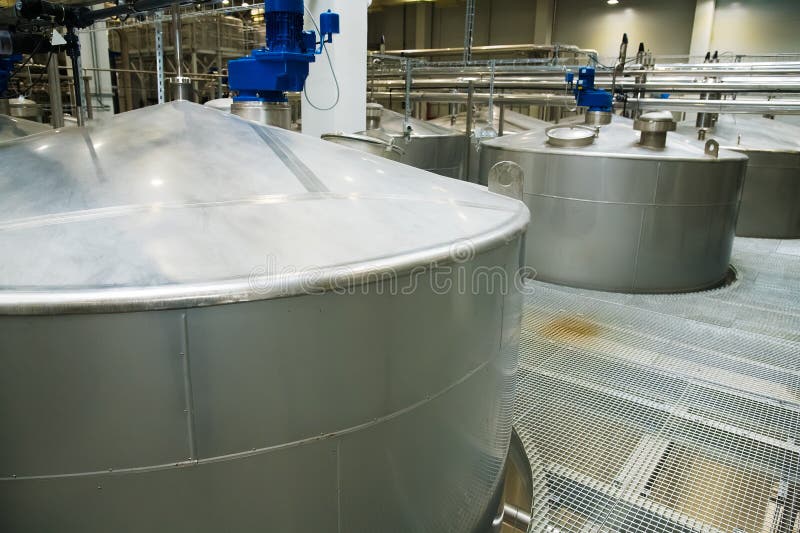 Grain processing facility stock photo. Image of industry 234019892