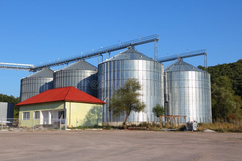 Grain silos