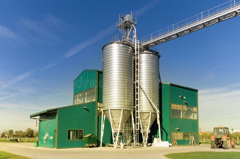 Grain silos