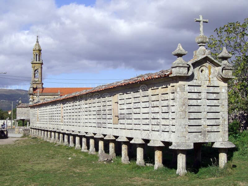 Grain store in Spain