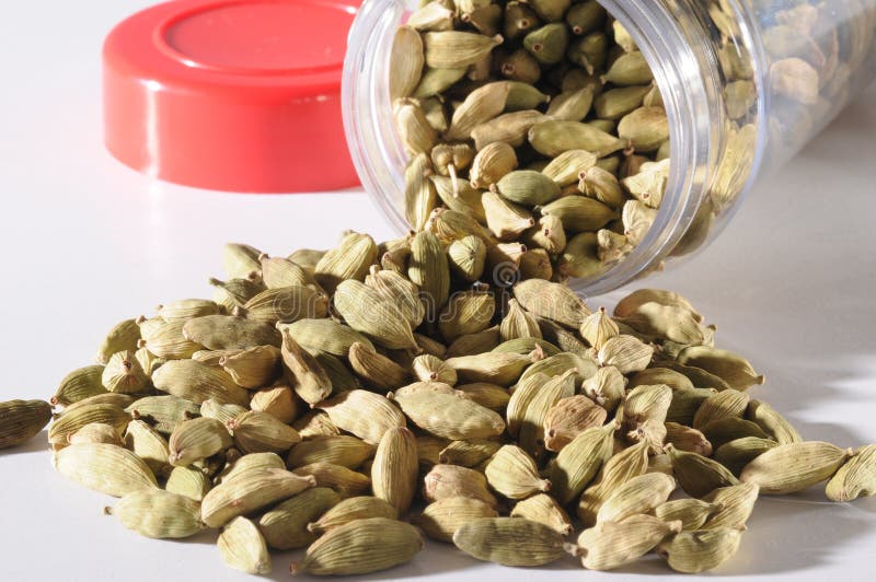 Graine de cardamome. image stock Graine de cardamome. image stock