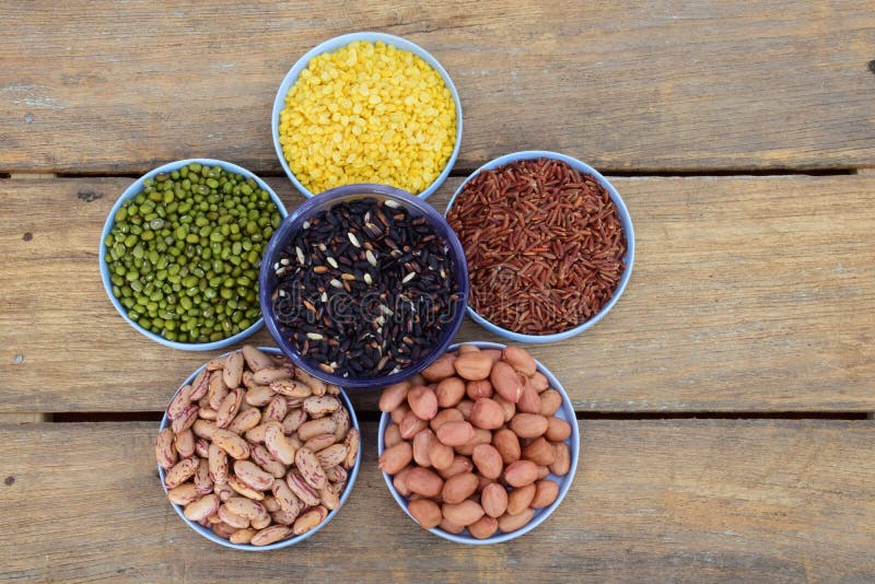 Grains and Beans stock photo. Image of seed, flower, green 56339386