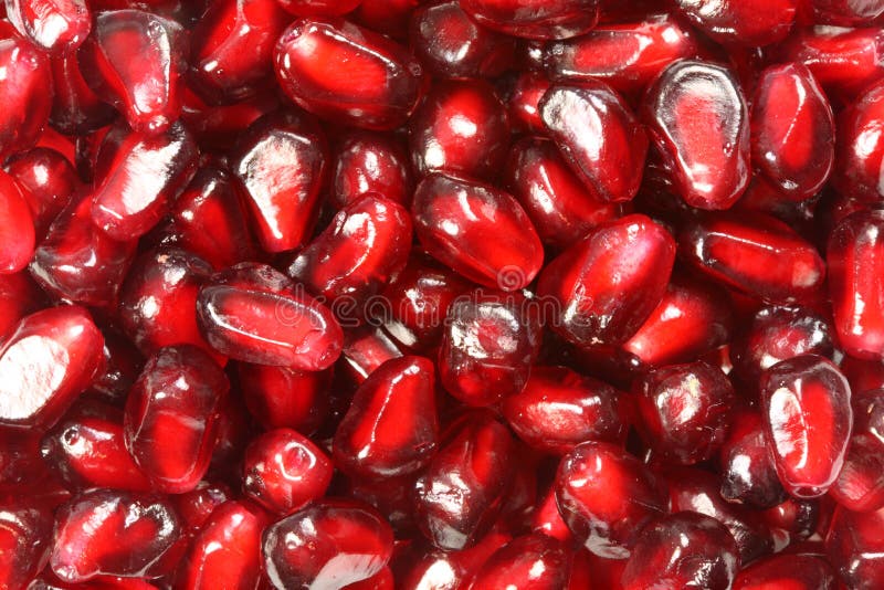 Grains of pomegranate.