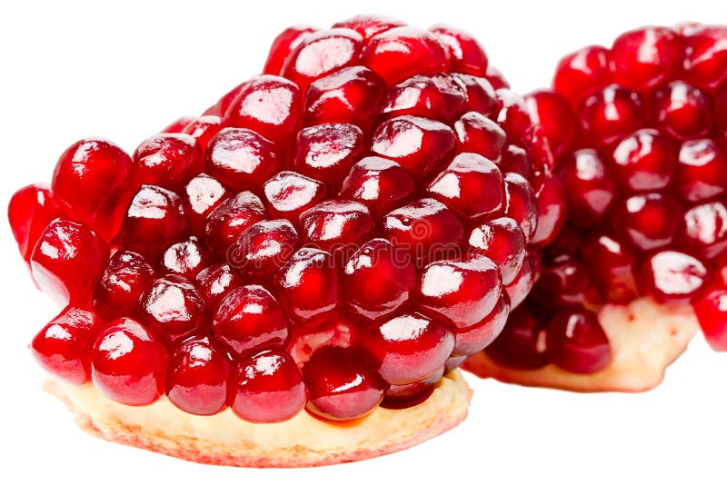 Grains pomegranate close-up