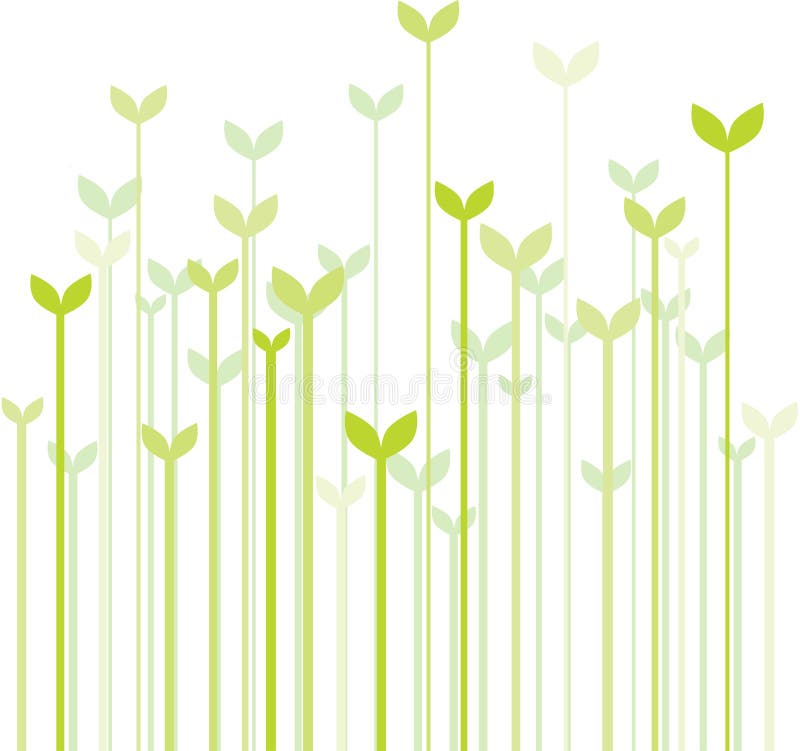 Relva da primavera ilustração royalty free