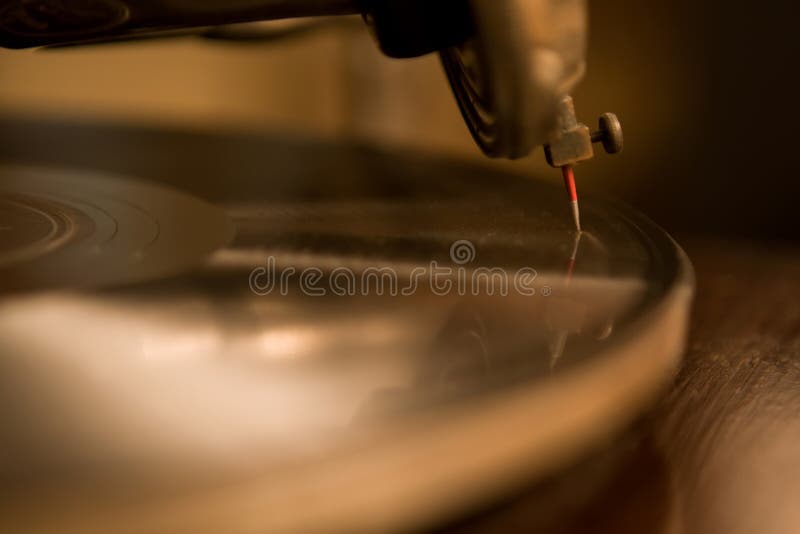 Gramophone stock images