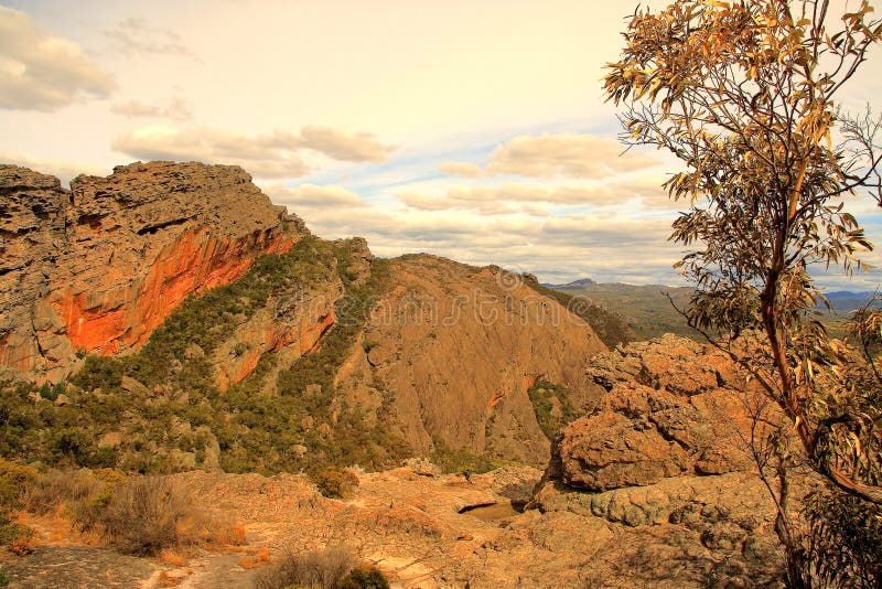 Grampians Landscape View Australia Stock Image Image of highland
