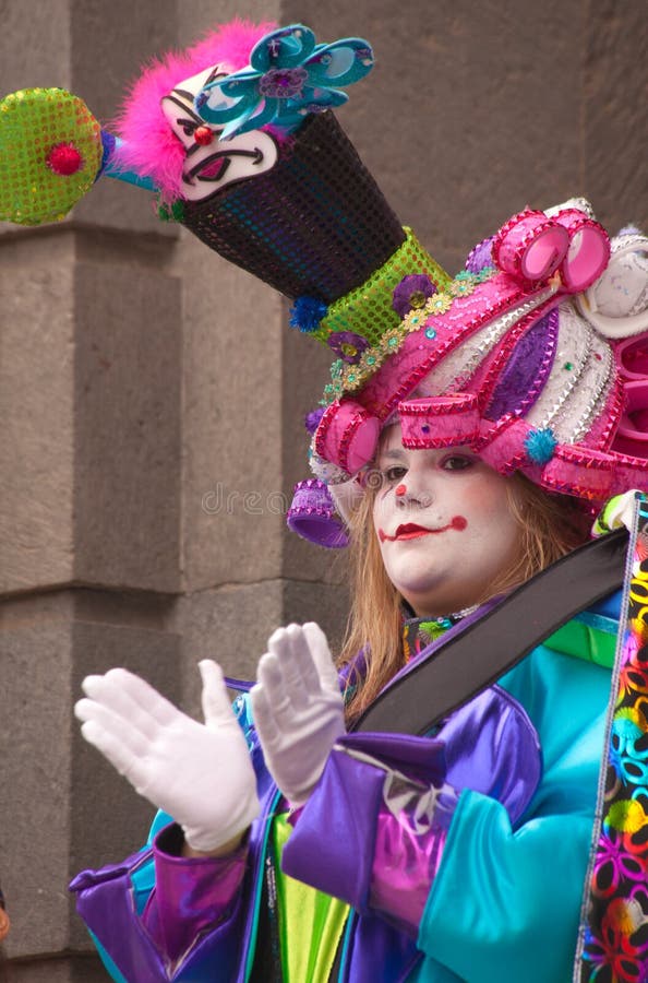 Gran Canaria Carnaval 2015 redactionele afbeelding. Image of mensen