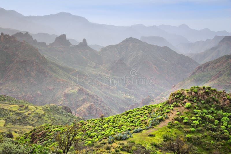 Gran Canaria landscape stock image Gran Canaria landscape stock image