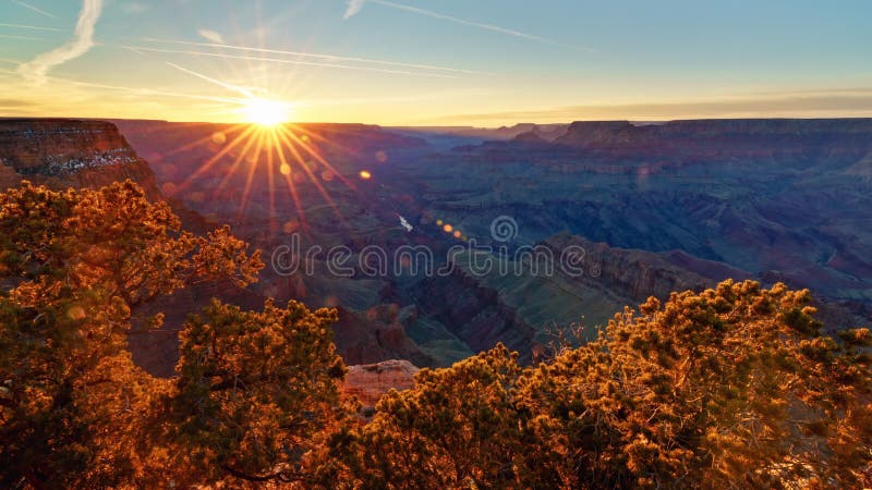 Gran cañón de 4k timelapse parque nacional al atardecer arizona usa metrajes