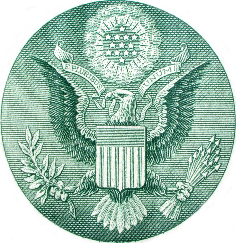 Gran Sello De Estados Unidos Stock de ilustración - Ilustración de