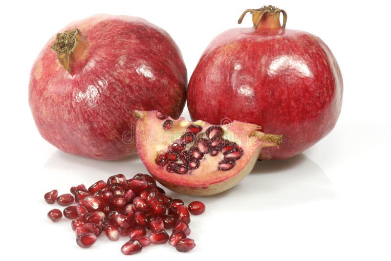 Granaatappels stock afbeeldingen Granaatappels stock afbeeldingen