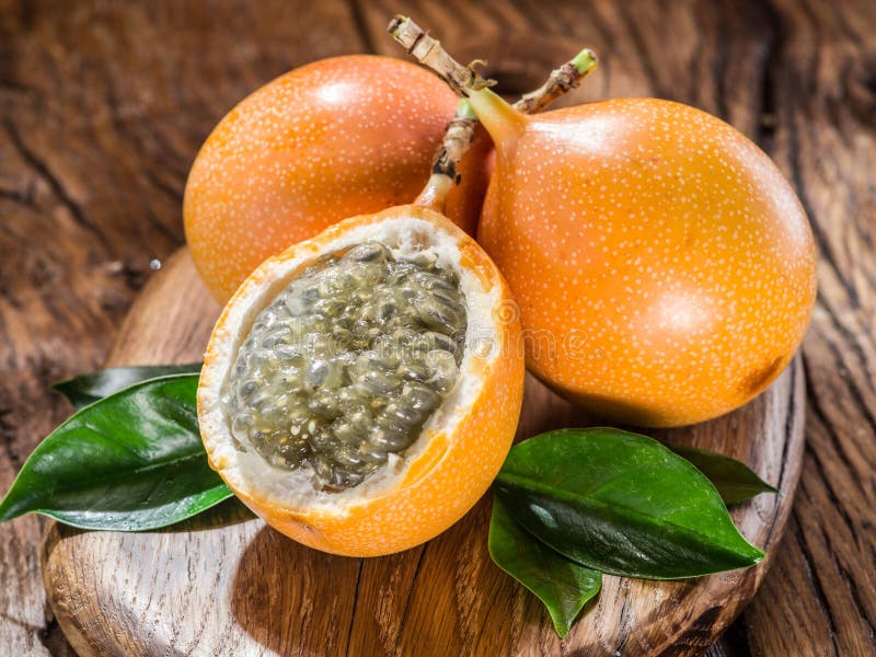 Granadilla fruits.