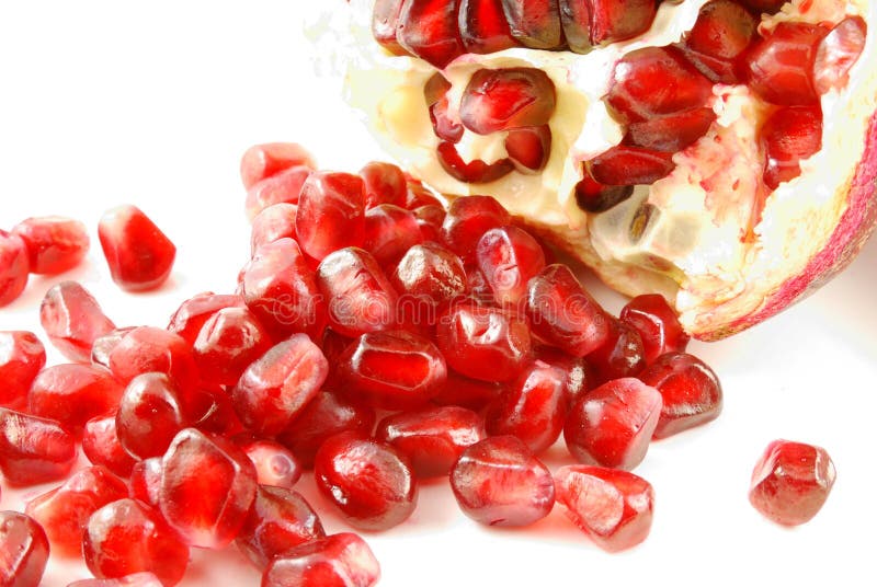 Granatapfel mit Startwert für Zufallsgeneratornahaufnahme lizenzfreies stockfoto Granatapfel mit Startwert für Zufallsgeneratornahaufnahme lizenzfreies stockfoto