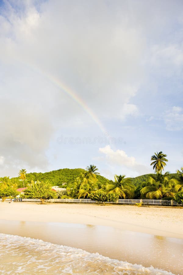 Grand Anse Bay, Grenada stock photo. Image of exterior 240341078