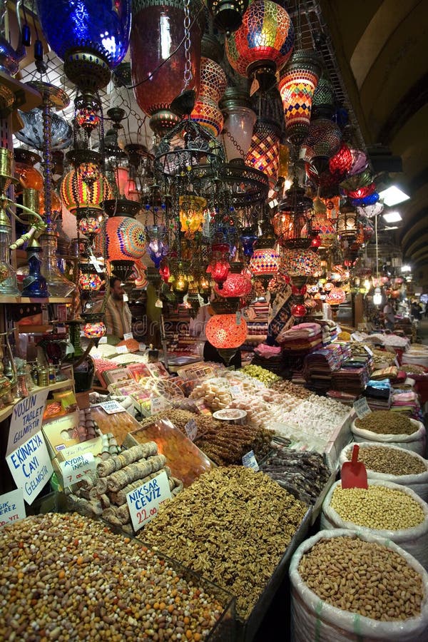 Istanbul, Turkey, September 22., 2018: Bunch of Fake Brand Bags at the  Bazaar. Editorial Photo - Image of handbag, female: 127892491