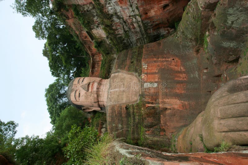 Grand Buddha statue in Leshan