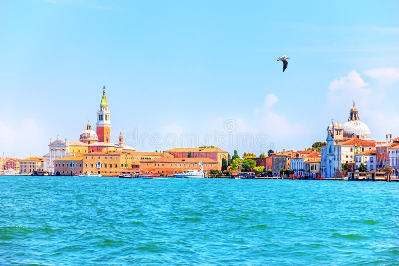 Grand Canal e le viste più famose di Venezia, Italia fotografia stock libera da diritti Grand Canal e le viste più famose di Venezia, Italia fotografia stock libera da diritti