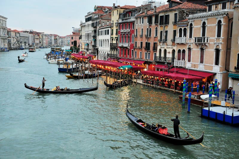 Grand Canal en Venecia Italia